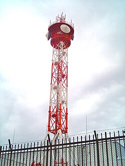 通信塔の様子