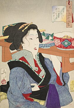 江戸時代のウェイトレスの一種「軽子」