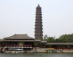 開封鉄塔(開宝寺塔)