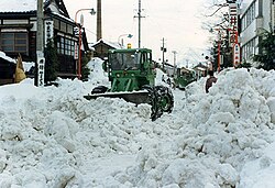 除雪作業の様子