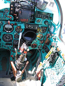 MiG-21の操縦桿