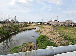 丸亀市、金倉橋から撮影