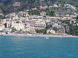イタリア、アマルフィの海岸