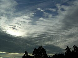 波状高層雲