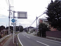 つくば市赤塚付近の沿線風景