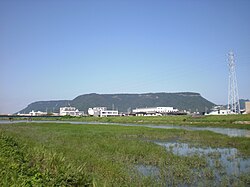 香川県・屋島の南西からの景観