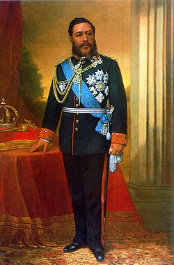 カラカウア国王の肖像画