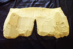多様な形状に成形されたポリウレタンフォーム
