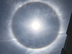 暈(大気光学現象)のメカニズムと歴史的文化的背景