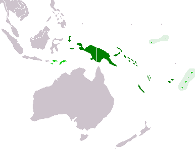 オセアニアの地域区分におけるメラネシアの地理と文化