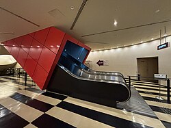 53階 エスカレーター
