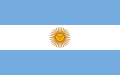 アルゼンチンの国旗の画像