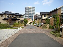 開発が進む街並み
