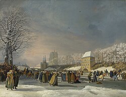 1809年のオランダにおけるスケート競技