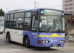 つくバス地域循環（谷田部車庫停留所）