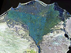ナイル川デルタの地理と歴史的変遷