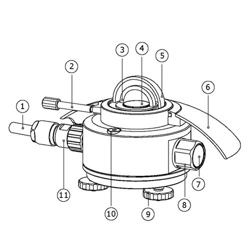 日射計の構造図