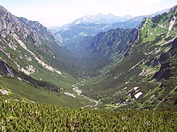 タトラ山脈の圏谷