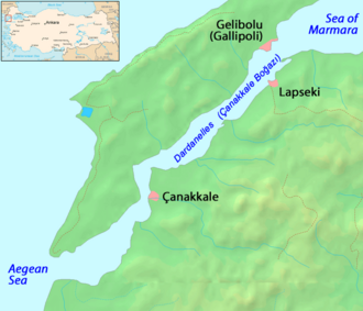 ダーダネルス海峡:地理・歴史・チャナッカレ1915橋の概要