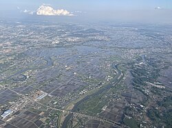 鬼怒川流域の低湿地