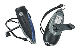 手回し発電機