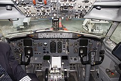 737-300 コックピット