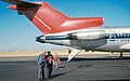 ボーイング727のT字尾翼