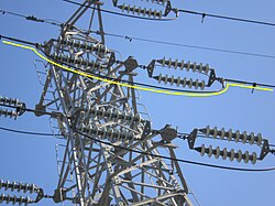 がいしと送電線
