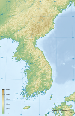 朝鮮半島の地形と周辺海域