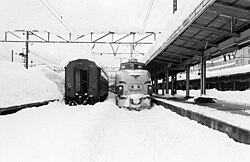 運休中の列車