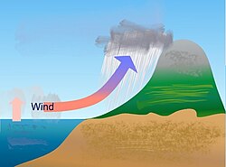 地形性の降水