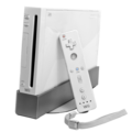 Wiiの本体とリモコン