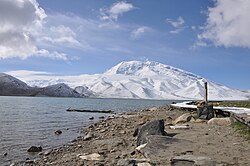 ムスタグアタ山の景観