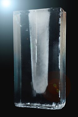 135kgの氷柱