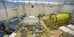 宇宙ステーション試験棟内部
