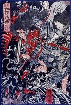 須佐之男命:日本神話における嵐と英雄の神
