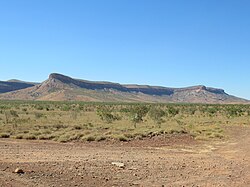 オーストラリア・キンバリー地域のコックバーン山脈