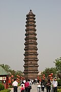 開宝寺塔の建築細部