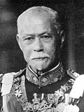 大正時代の政治家・山本権兵衛の肖像画