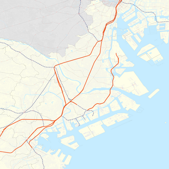 京浜港の物流拠点