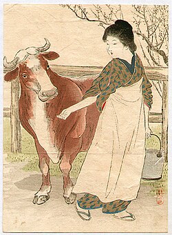 過去の手搾りの様子