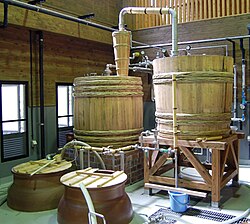 鹿児島県の木桶蒸留器