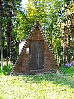 入植当初の小屋