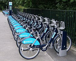 Barclays Cycle Hire（イギリス・ロンドン）