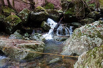 北谷の登山道