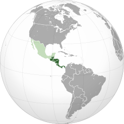 中央アメリカの地理と構成国