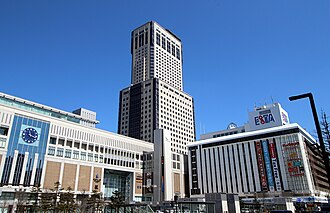 JRタワー：札幌駅の超高層複合施設