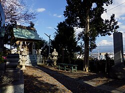 雁堤の護所神社