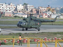 ネパール陸軍航空隊のMi-17