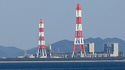 豊川河口部の三河港